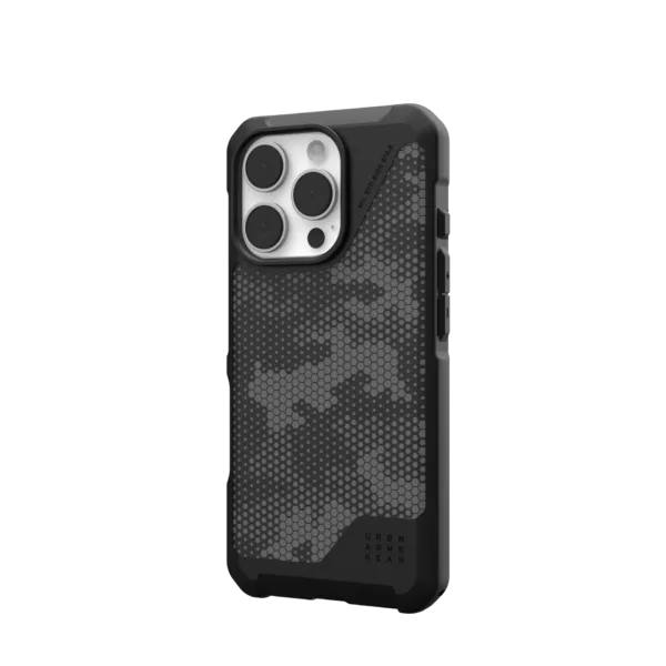 UAG รุ่น Metropolis LT Magsafe - เคส iPhone 16 Pro - สี Micro Hex Camo Graphite