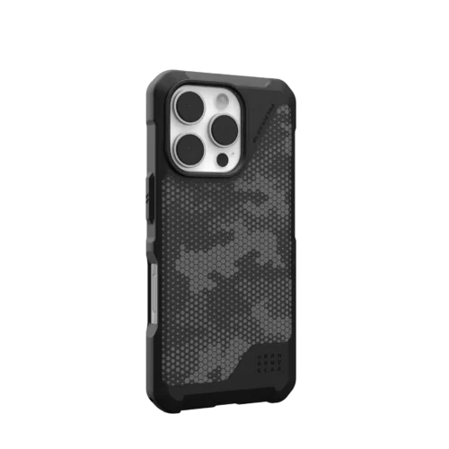 UAG รุ่น Metropolis LT Magsafe - เคส iPhone 16 Pro - สี Micro Hex Camo Graphite