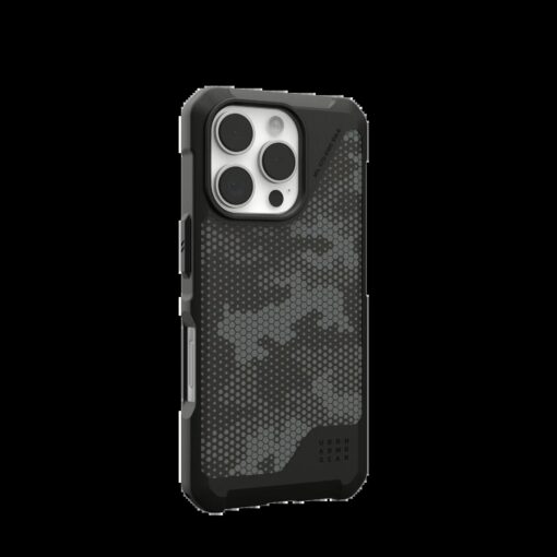 UAG รุ่น Metropolis LT Magsafe - เคส iPhone 16 Pro - สี Micro Hex Camo Graphite - Image 4