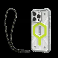 UAG รุ่น Pathfinder Clear Magsafe Bundle - เคส iPhone 16 Pro Max - สี Active Neon/Lanyard