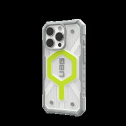 UAG รุ่น Pathfinder Clear Magsafe - เคส iPhone 16 Pro - สี Active Neon