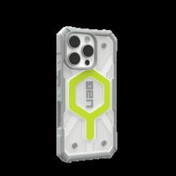 UAG รุ่น Pathfinder Clear Magsafe - เคส iPhone 16 Pro - สี Active Neon