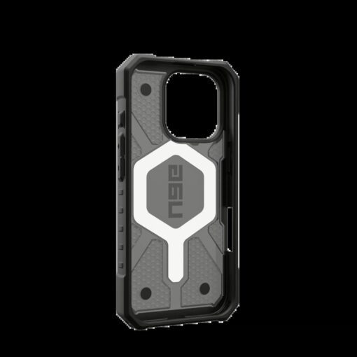UAG รุ่น Pathfinder Clear Magsafe - เคส iPhone 16 Pro - สี Ash - Image 6