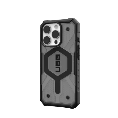 UAG รุ่น Pathfinder Clear Magsafe - เคส iPhone 16 Pro - สี Ash