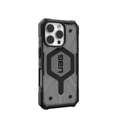 UAG รุ่น Pathfinder Clear Magsafe - เคส iPhone 16 Pro - สี Ash