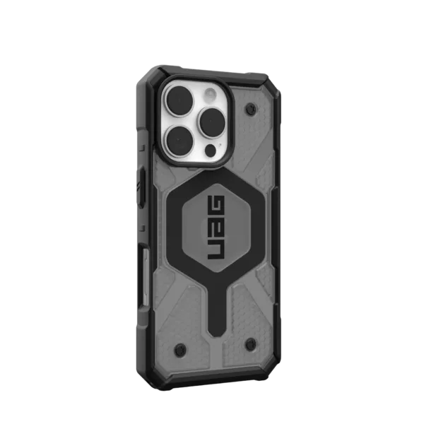 UAG รุ่น Pathfinder Clear Magsafe - เคส iPhone 16 Pro - สี Ash