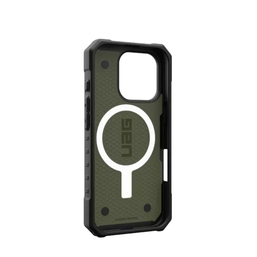 UAG รุ่น Pathfinder Magsafe - เคส iPhone 16 Pro - สี Olive Drab - Image 6