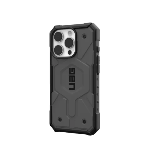 UAG รุ่น Pathfinder Magsafe - เคส iPhone 16 Pro - สี Silver