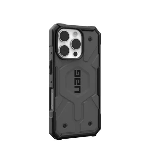 UAG รุ่น Pathfinder Magsafe - เคส iPhone 16 Pro - สี Silver