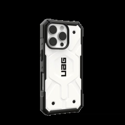 UAG รุ่น Pathfinder Magsafe - เคส iPhone 16 Pro - สี White - Image 4