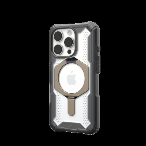 UAG รุ่น Plasma XTE Magsafe - เคส iPhone 16 Pro - สี Ash/Titanium - Image 3