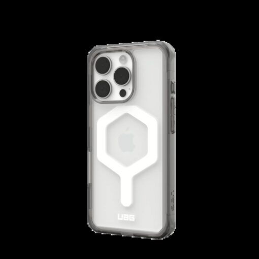 UAG รุ่น Plyo Magsafe - เคส iPhone 16 Pro Max - สี Ash/White - Image 3