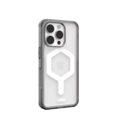 UAG รุ่น Plyo Magsafe - เคส iPhone 16 Pro Max - สี Ash/White