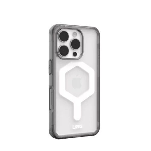 UAG รุ่น Plyo Magsafe - เคส iPhone 16 Pro Max - สี Ash/White