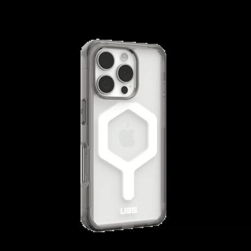 UAG รุ่น Plyo Magsafe - เคส iPhone 16 Pro Max - สี Ash/White - Image 4