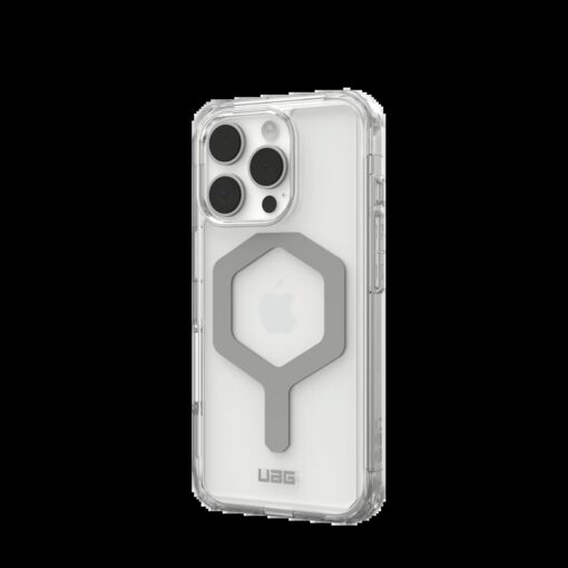 UAG รุ่น Plyo Magsafe - เคส iPhone 16 Pro - สี Ice/Silver - Image 3