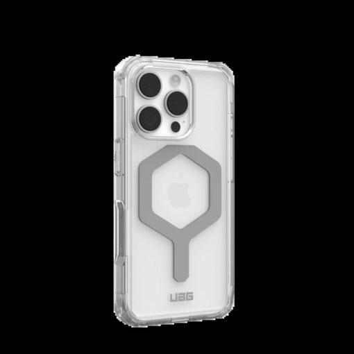 UAG รุ่น Plyo Magsafe - เคส iPhone 16 Pro - สี Ice/Silver - Image 4