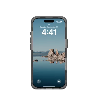 UAG รุ่น Plyo Magsafe - เคส iPhone 16 Pro Max - สี Ash/White
