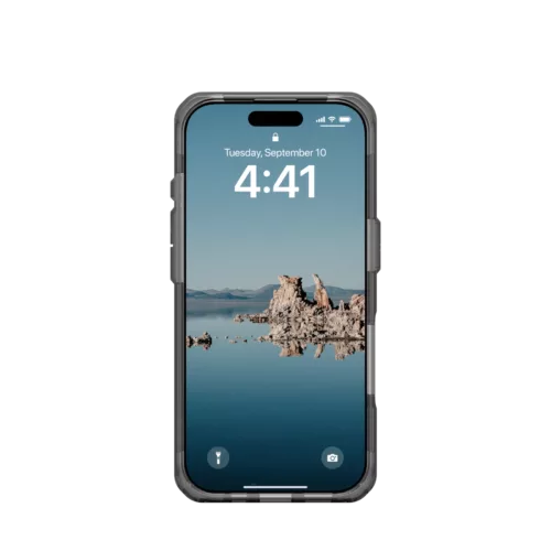 UAG รุ่น Plyo Magsafe - เคส iPhone 16 Pro Max - สี Ash/White
