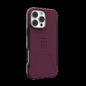UAG รุ่น Civilian Magsafe - เคส iPhone 16 Pro - สี Bordeaux