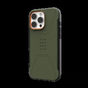 UAG รุ่น Civilian Magsafe - เคส iPhone 16 Pro Max - สี Olive Drab