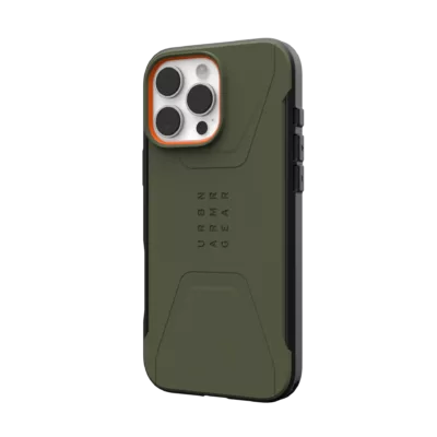 UAG รุ่น Civilian Magsafe - เคส iPhone 16 Pro Max - สี Olive Drab