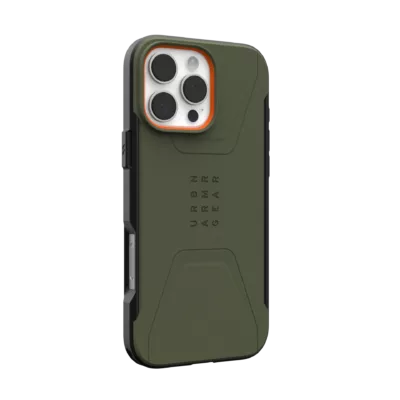 UAG รุ่น Civilian Magsafe - เคส iPhone 16 Pro Max - สี Olive Drab