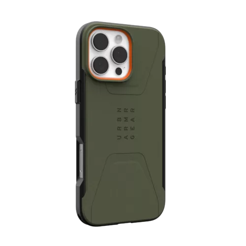 UAG รุ่น Civilian Magsafe - เคส iPhone 16 Pro Max - สี Olive Drab