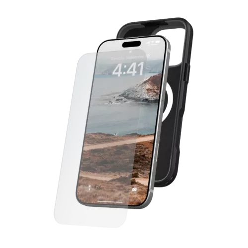 UAG รุ่น Glass Shield - ฟิล์มกระจก iPhone 16 Pro Max - สี Clear
