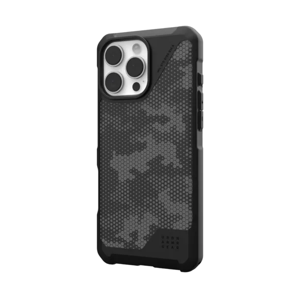 UAG รุ่น Metropolis LT Magsafe - เคส iPhone 16 Pro Max - สี Micro Hex Camo Graphite