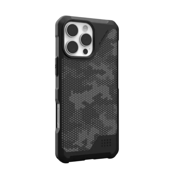UAG รุ่น Metropolis LT Magsafe - เคส iPhone 16 Pro Max - สี Micro Hex Camo Graphite