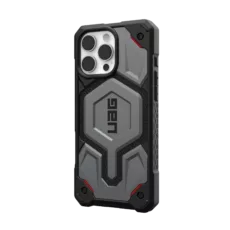 UAG รุ่น Monarch Pro - เคส iPhone 16 Pro Max - สี Kevlar Silver
