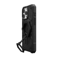 UAG รุ่น Monarch Pro Bundle - เคส iPhone 16 Pro Max - สี Carbon Fiber/Black Stand
