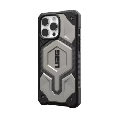 UAG รุ่น Monarch Pro - เคส iPhone 16 Pro Max - สี Titanium