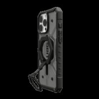UAG รุ่น Pathfinder Clear Magsafe Bundle - เคส iPhone 16 Pro Max - สี Ash/Black Stand