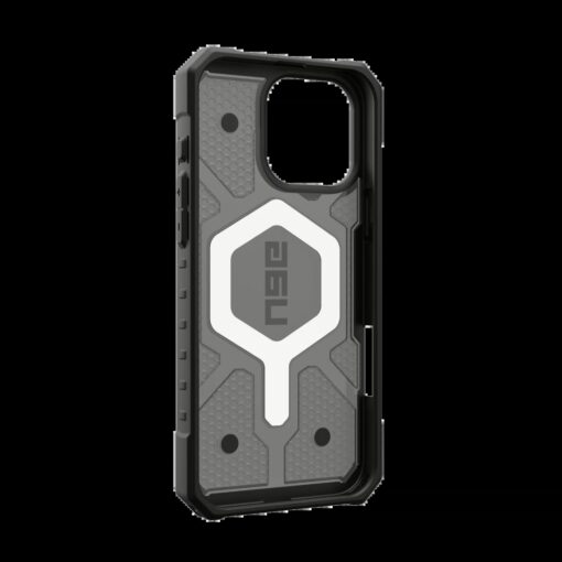 UAG รุ่น Pathfinder Clear Magsafe - เคส iPhone 16 Pro Max - สี Ash - Image 6