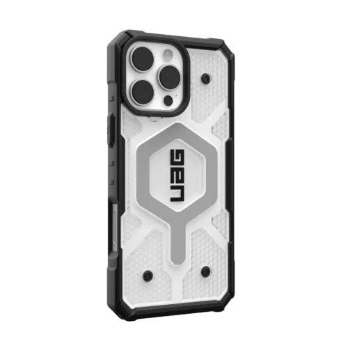 UAG รุ่น Pathfinder Clear Magsafe - เคส iPhone 16 Pro Max - สี Ice