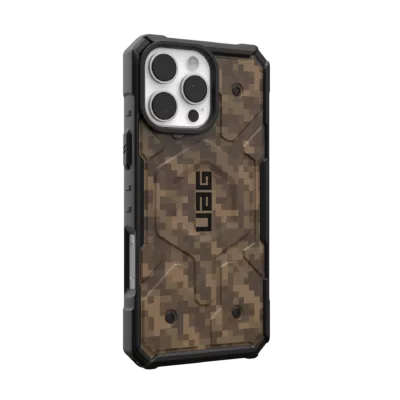 UAG รุ่น Pathfinder SE Magsafe - เคส iPhone 16 Pro Max - สี Digi Camo Dark Earth