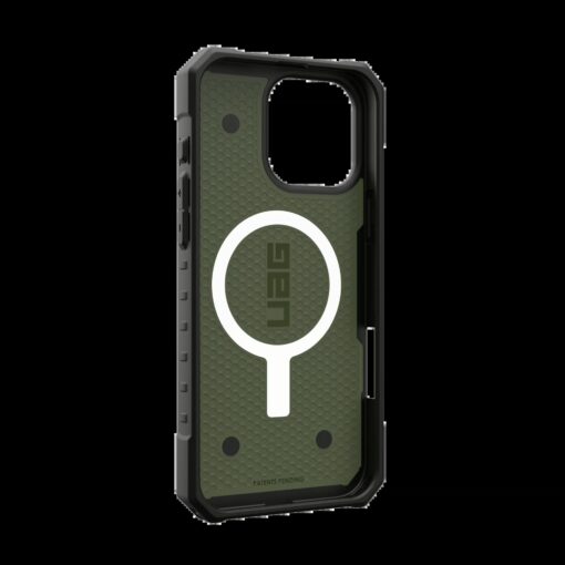 UAG รุ่น Pathfinder Magsafe - เคส iPhone 16 Pro Max - สี Olive Drab - Image 6