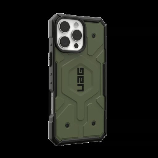 UAG รุ่น Pathfinder Magsafe - เคส iPhone 16 Pro Max - สี Olive Drab - Image 4