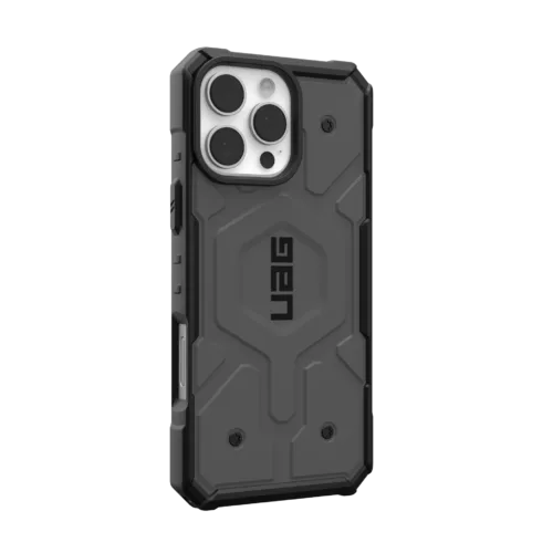 UAG รุ่น Pathfinder Magsafe - เคส iPhone 16 Pro Max - สี Silver