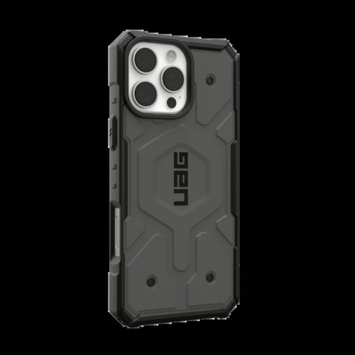 UAG รุ่น Pathfinder Magsafe - เคส iPhone 16 Pro Max - สี Silver - Image 4