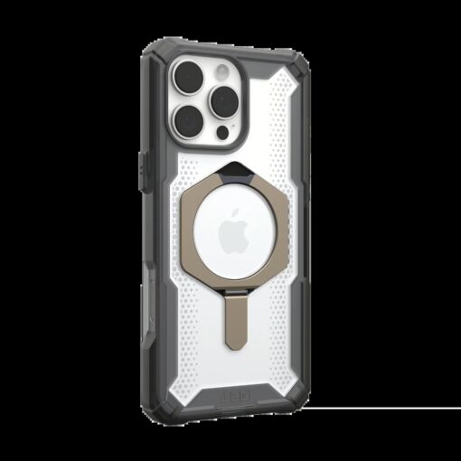 UAG รุ่น Plasma XTE Magsafe - เคส iPhone 16 Pro Max - สี Ash/Titanium - Image 3