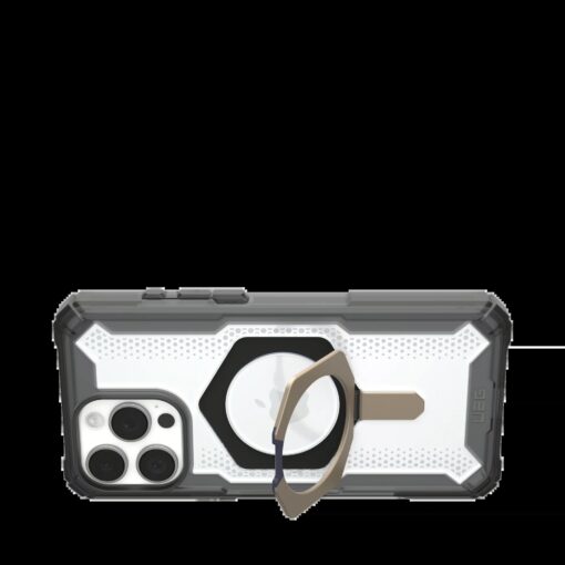 UAG รุ่น Plasma XTE Magsafe - เคส iPhone 16 Pro Max - สี Ash/Titanium - Image 8