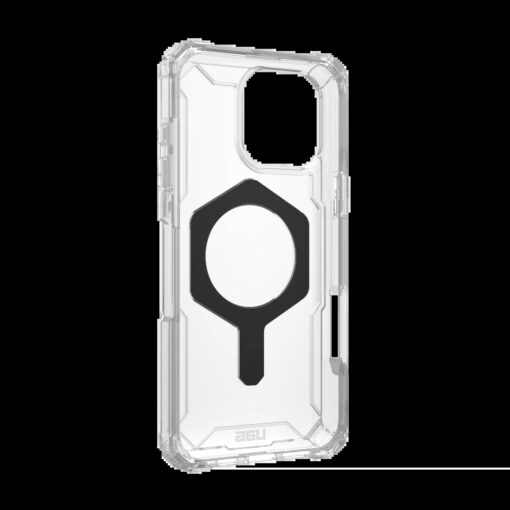 UAG รุ่น Plasma XTE Magsafe - เคส iPhone 16 Pro Max - สี Clear/Titanium - Image 6
