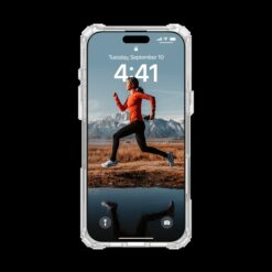 UAG รุ่น Plasma XTE Magsafe - เคส iPhone 16 Pro Max - สี Clear/Titanium
