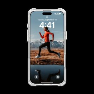 UAG รุ่น Plasma XTE Magsafe - เคส iPhone 16 Pro Max - สี Clear/Titanium 9 UAG รุ่น Plasma XTE Magsafe - เคส iPhone 16 Pro Max - สี Clear/Titanium