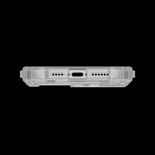 UAG รุ่น Plasma XTE Magsafe - เคส iPhone 16 Pro Max - สี Clear/Titanium - Image 5
