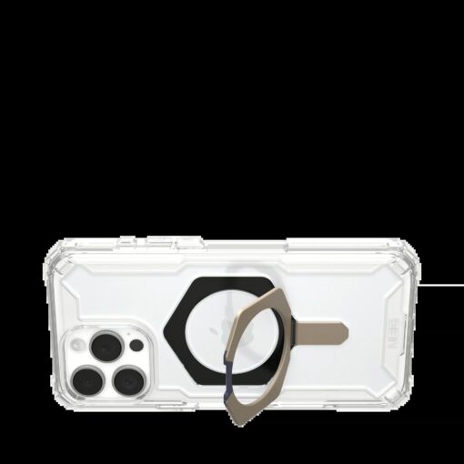 UAG รุ่น Plasma XTE Magsafe - เคส iPhone 16 Pro Max - สี Clear/Titanium - Image 8