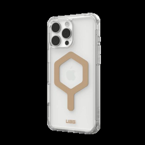 UAG รุ่น Plyo Magsafe - เคส iPhone 16 Pro - สี Ice/Gold - Image 3